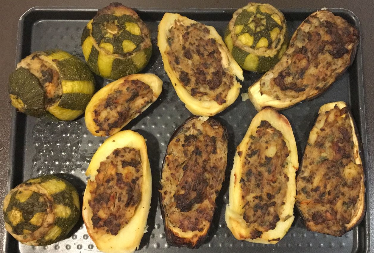 Aubergines farcies