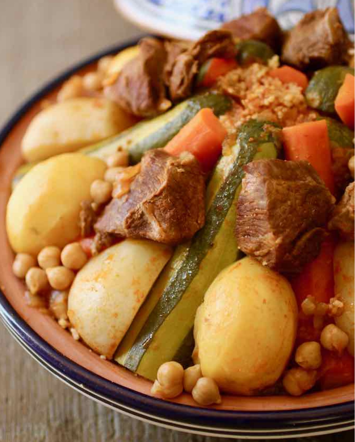 Couscous à la viande